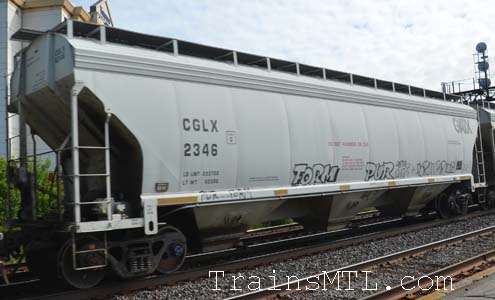 Car/wagon CGLX2346 right side / coté droit